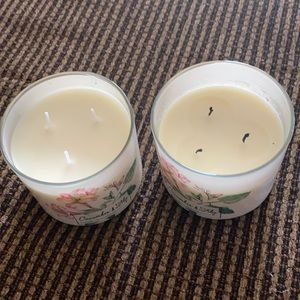 Bath and body candles Cucumber & Lily